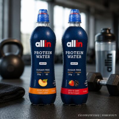 משקאות מי חלבון אול אין | Allin Protein Water 500ml
