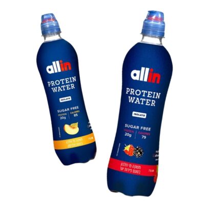 משקאות מי חלבון אול אין | Allin Protein Water 500ml