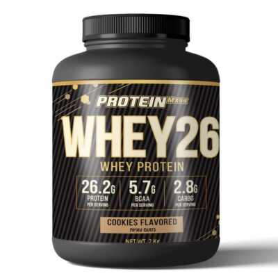 אבקת חלבון פרוטאין מקס וואי 2 ק"ג | Protein maxx Whey26