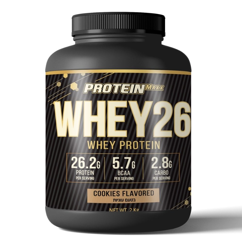 אבקת חלבון פרוטאין מקס וואי 2 ק"ג | Protein maxx Whey26