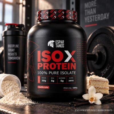 אבקת חלבון איזולט | Espartanos ISOX Protein 1.8kg